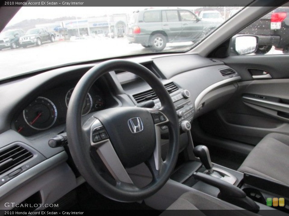 Gray Interior Prime Interior for the 2010 Honda Accord EX Sedan #77751015