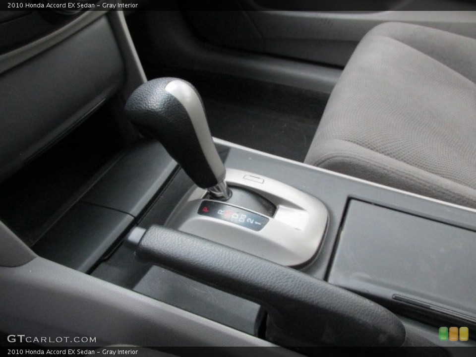 Gray Interior Transmission for the 2010 Honda Accord EX Sedan #77751035