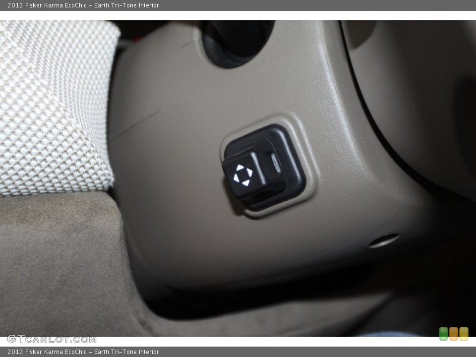 Earth Tri-Tone Interior Controls for the 2012 Fisker Karma EcoChic #77751078