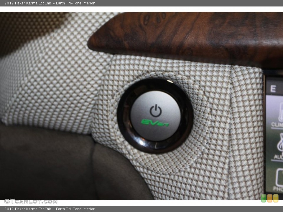 Earth Tri-Tone Interior Controls for the 2012 Fisker Karma EcoChic #77751160