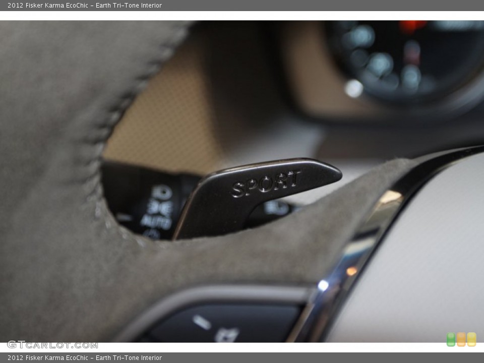 Earth Tri-Tone Interior Controls for the 2012 Fisker Karma EcoChic #77751225