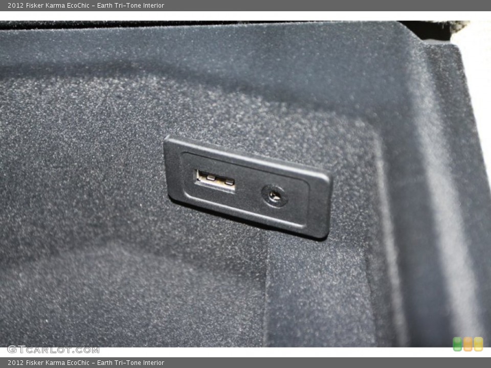 Earth Tri-Tone Interior Controls for the 2012 Fisker Karma EcoChic #77751267