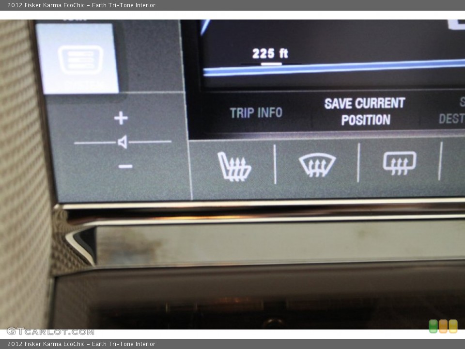 Earth Tri-Tone Interior Controls for the 2012 Fisker Karma EcoChic #77751279