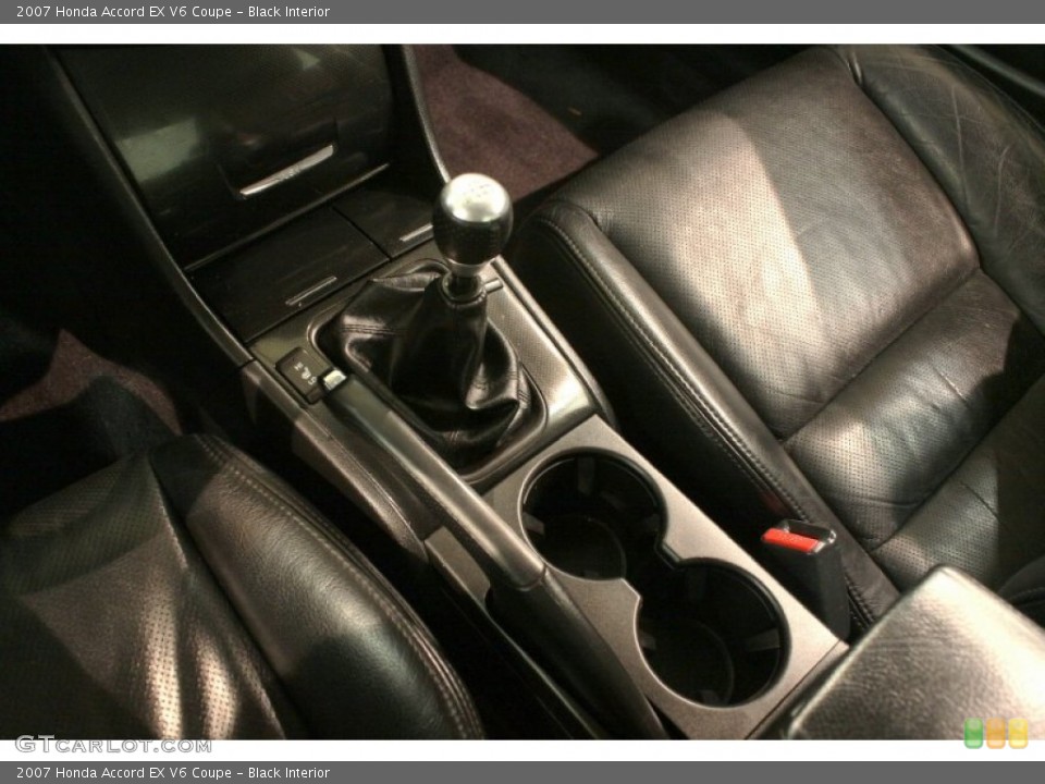 Black Interior Transmission for the 2007 Honda Accord EX V6 Coupe #77751480