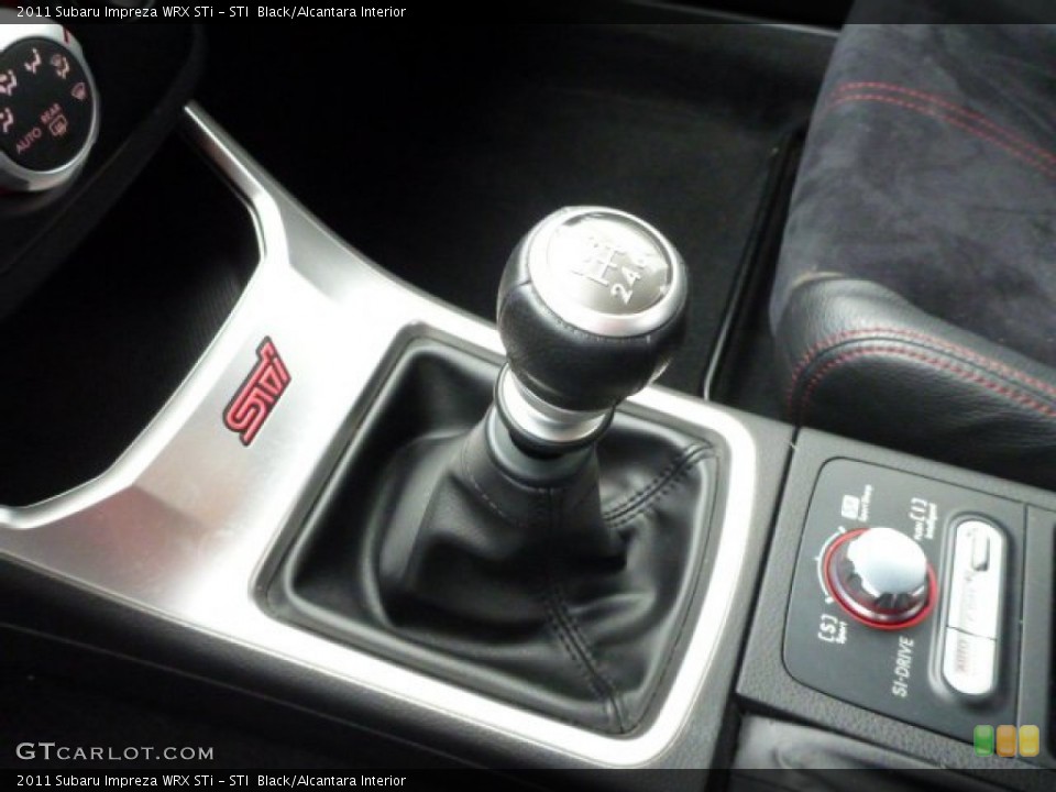 STI  Black/Alcantara Interior Transmission for the 2011 Subaru Impreza WRX STi #77751570