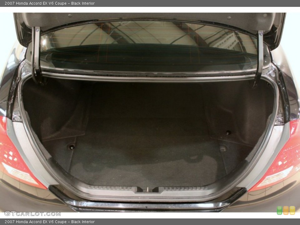 Black Interior Trunk for the 2007 Honda Accord EX V6 Coupe #77751587