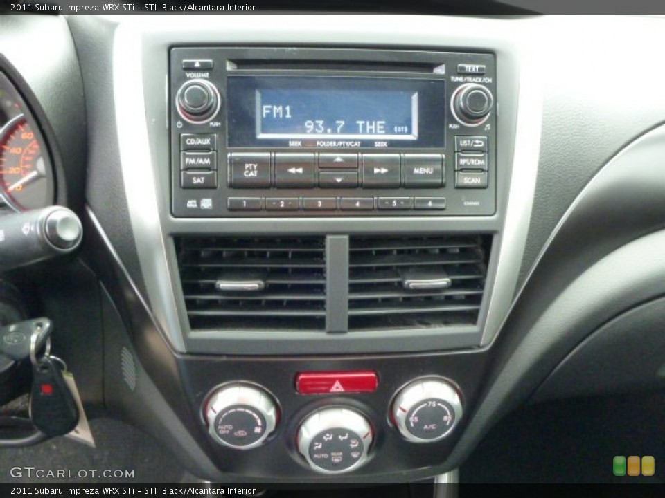STI  Black/Alcantara Interior Controls for the 2011 Subaru Impreza WRX STi #77751647