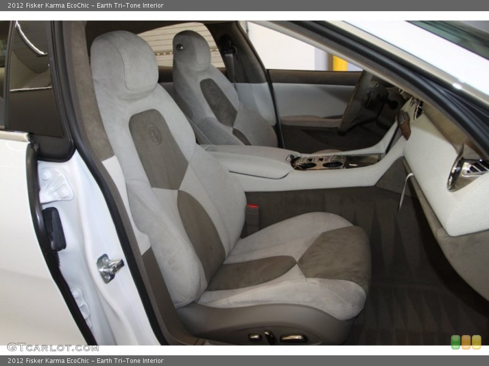 Earth Tri-Tone Interior Front Seat for the 2012 Fisker Karma EcoChic #77751717