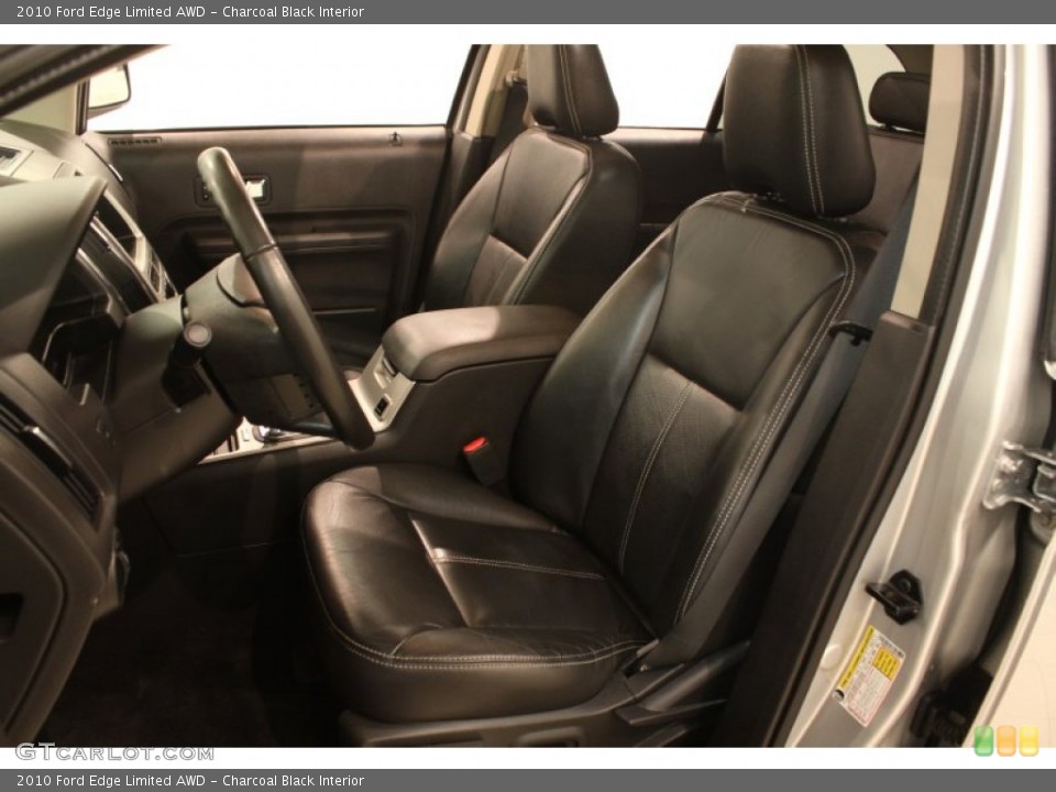 Charcoal Black Interior Front Seat for the 2010 Ford Edge Limited AWD #77751796