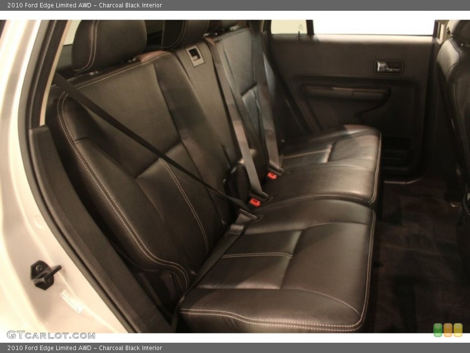 Charcoal Black Interior Rear Seat for the 2010 Ford Edge Limited AWD #77751987