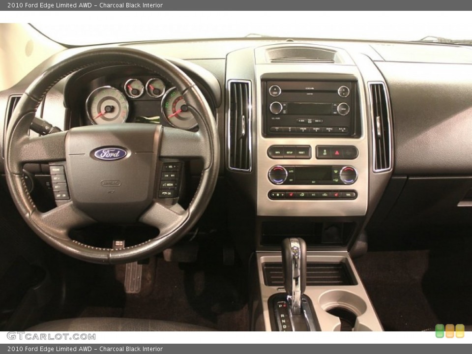 Charcoal Black Interior Dashboard for the 2010 Ford Edge Limited AWD #77752023