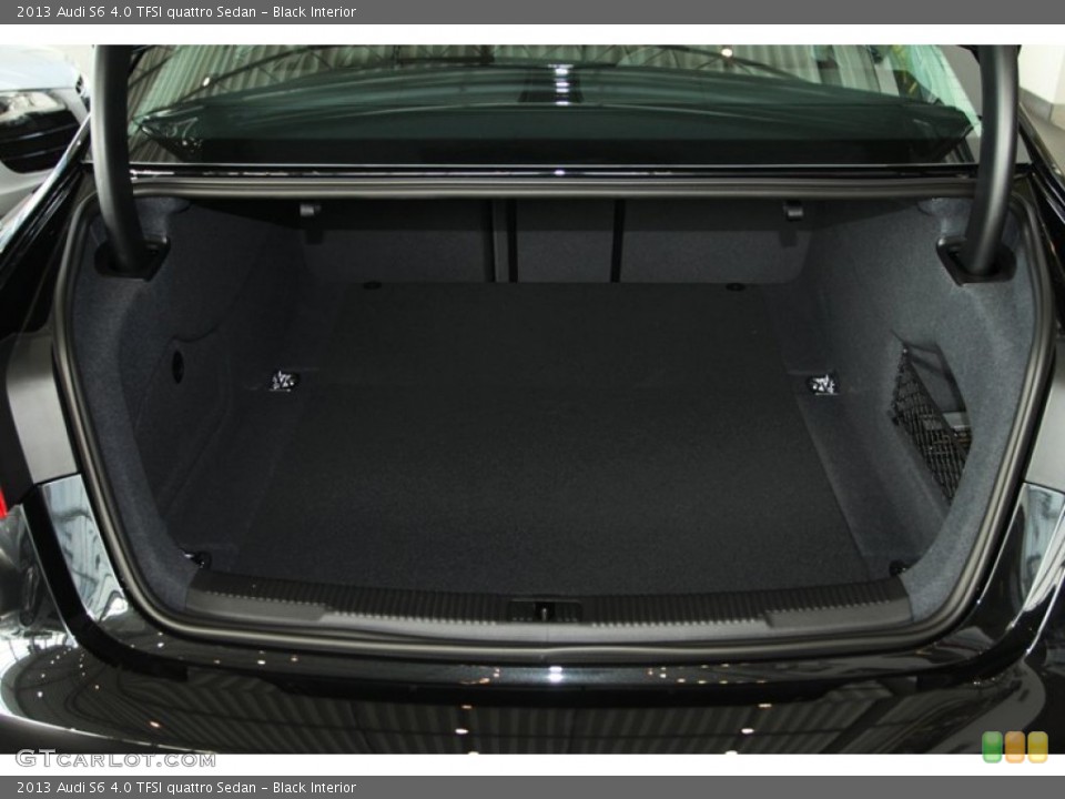 Black Interior Trunk for the 2013 Audi S6 4.0 TFSI quattro Sedan #77752389