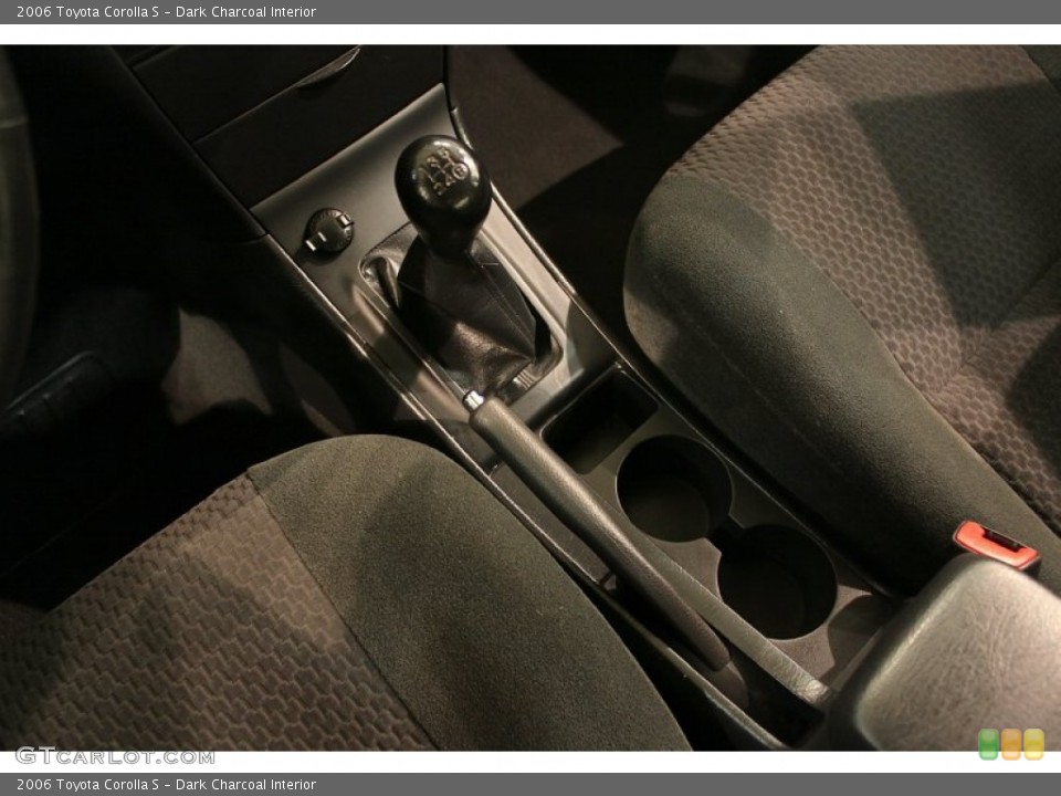 Dark Charcoal Interior Transmission for the 2006 Toyota Corolla S #77752569