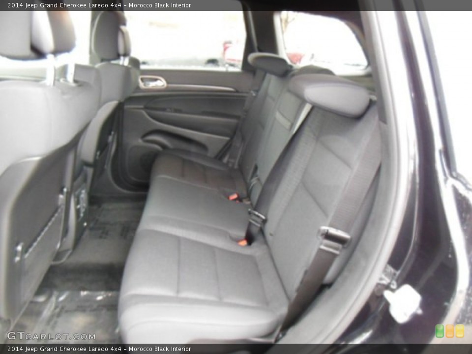 Morocco Black Interior Rear Seat for the 2014 Jeep Grand Cherokee Laredo 4x4 #77752611