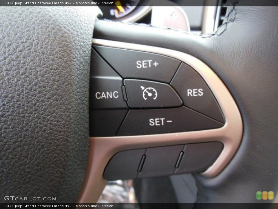 Morocco Black Interior Controls for the 2014 Jeep Grand Cherokee Laredo 4x4 #77752705