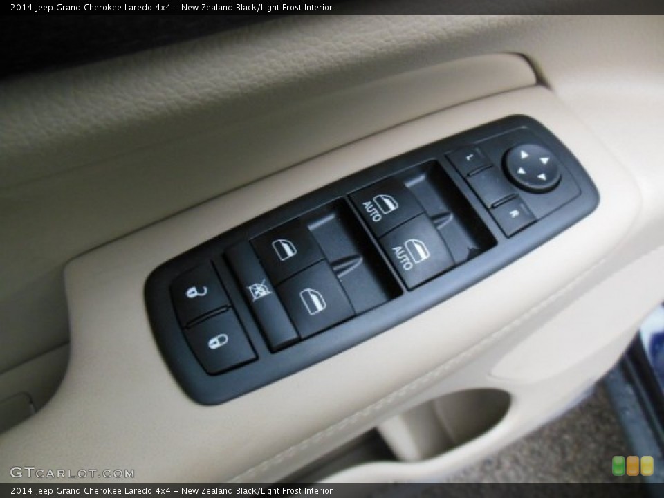 New Zealand Black/Light Frost Interior Controls for the 2014 Jeep Grand Cherokee Laredo 4x4 #77752986