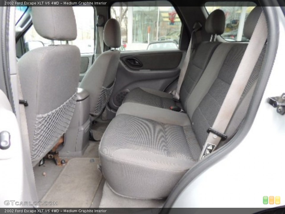 Medium Graphite Interior Rear Seat for the 2002 Ford Escape XLT V6 4WD #77754465