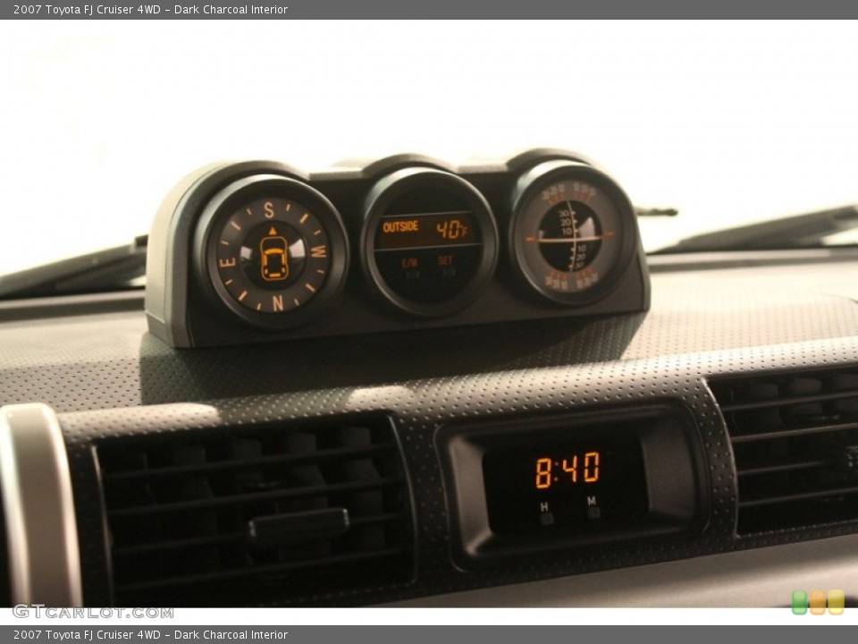 Dark Charcoal Interior Gauges for the 2007 Toyota FJ Cruiser 4WD #77754503