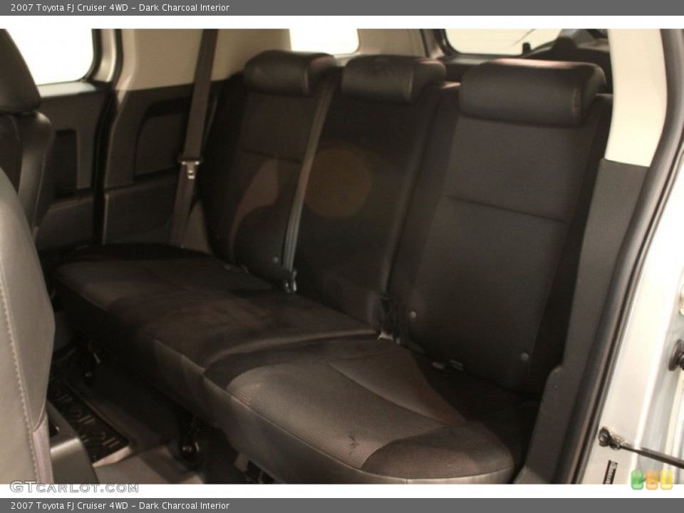 Dark Charcoal Interior Rear Seat for the 2007 Toyota FJ Cruiser 4WD #77754597