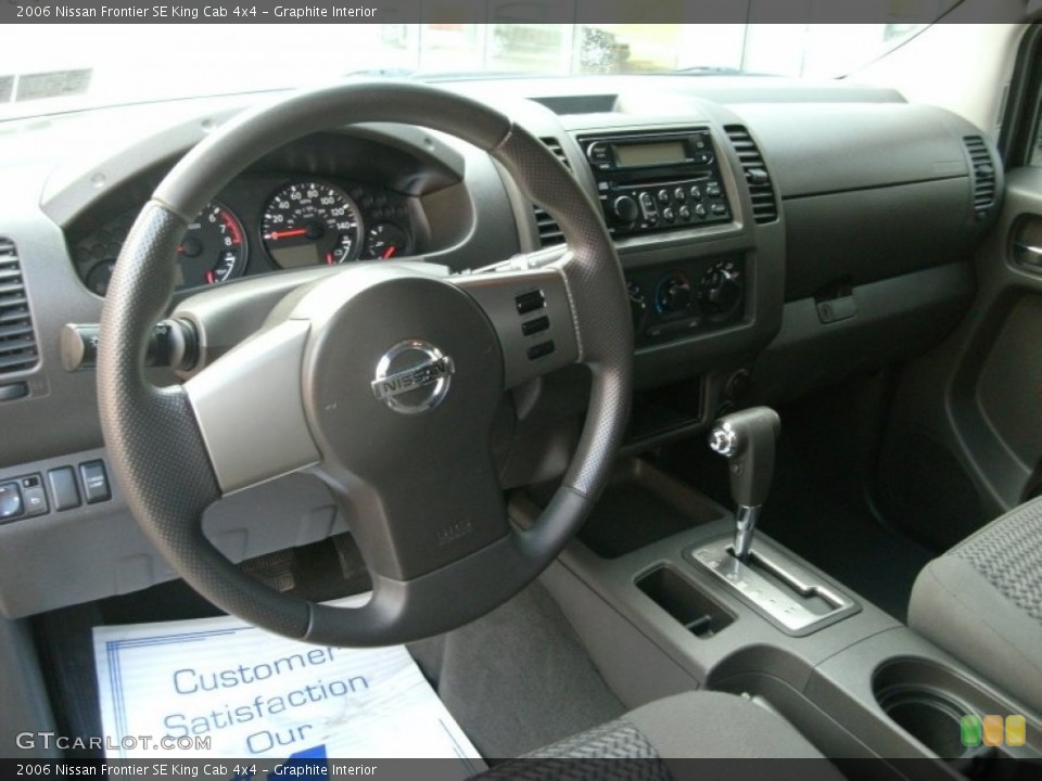 Graphite Interior Prime Interior for the 2006 Nissan Frontier SE King Cab 4x4 #77754609