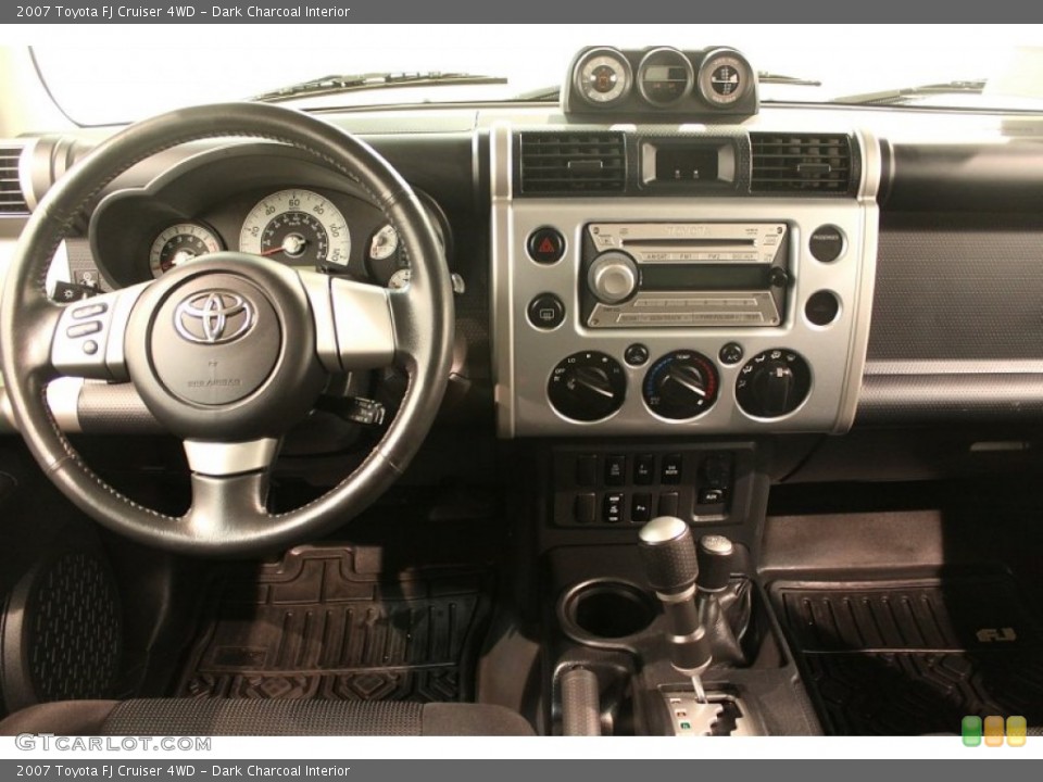 Dark Charcoal Interior Dashboard for the 2007 Toyota FJ Cruiser 4WD #77754620