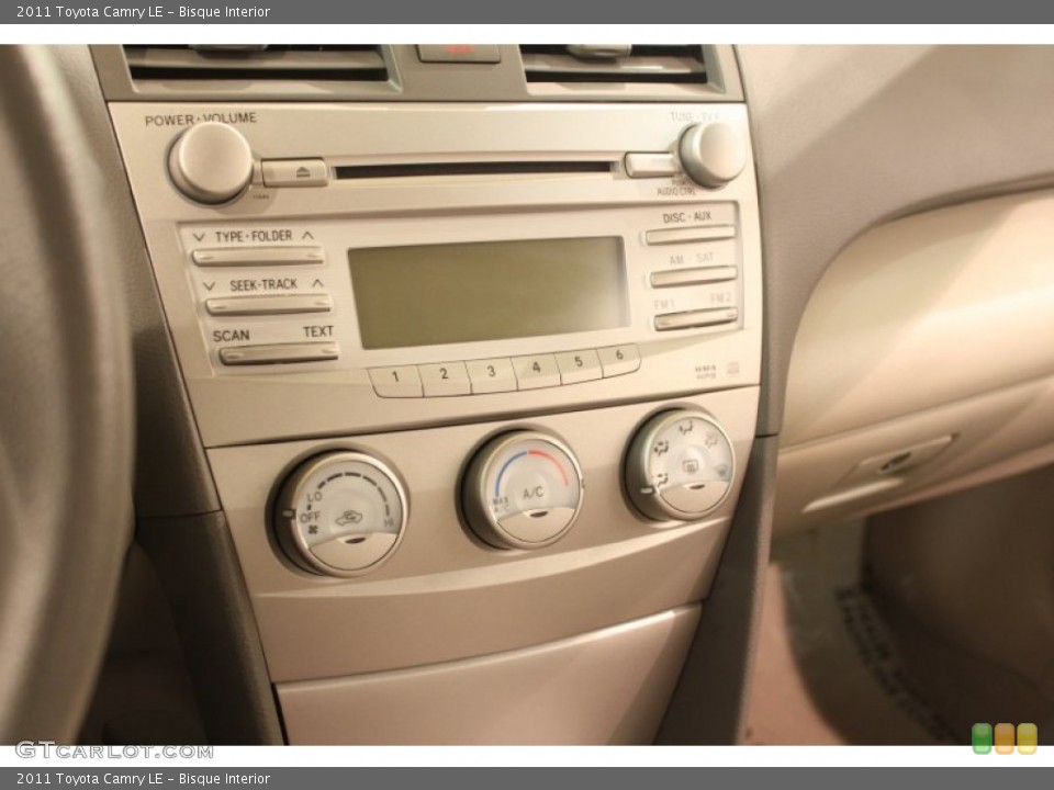 Bisque Interior Controls for the 2011 Toyota Camry LE #77754824