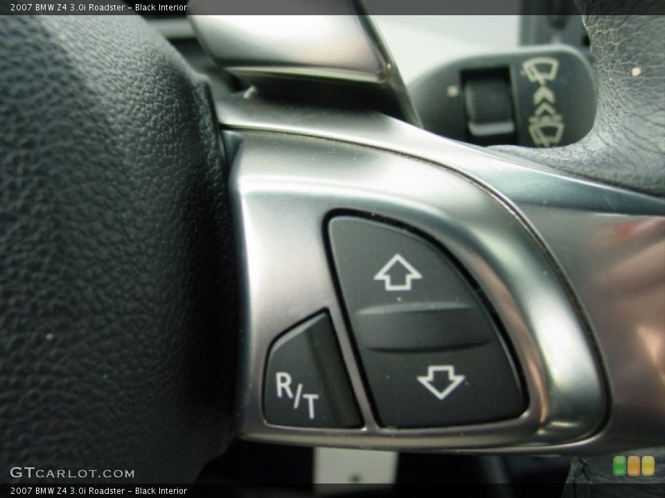 Black Interior Controls for the 2007 BMW Z4 3.0i Roadster #77756242