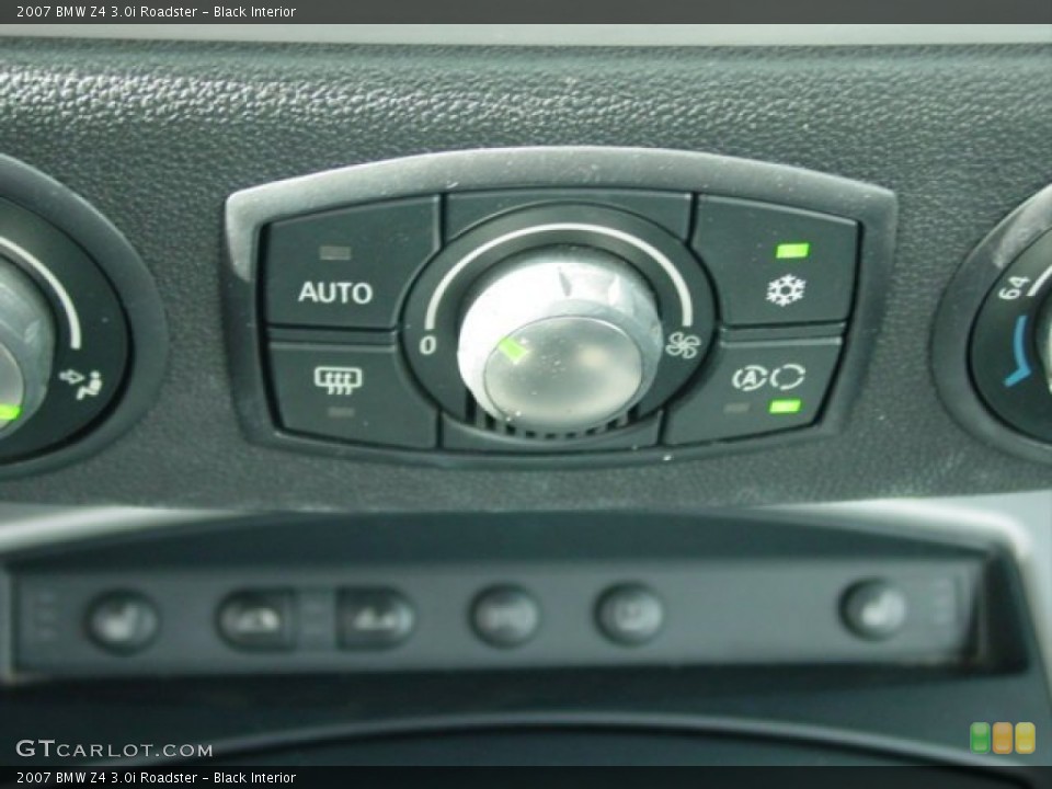 Black Interior Controls for the 2007 BMW Z4 3.0i Roadster #77756278