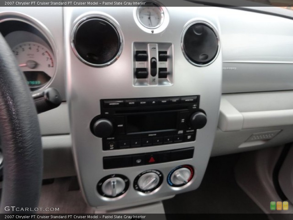 Pastel Slate Gray Interior Controls for the 2007 Chrysler PT Cruiser  #77756362