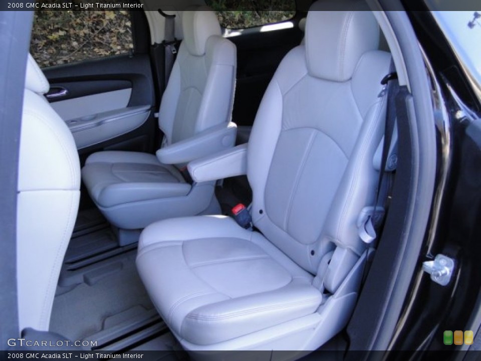 Light Titanium Interior Rear Seat for the 2008 GMC Acadia SLT #77756510
