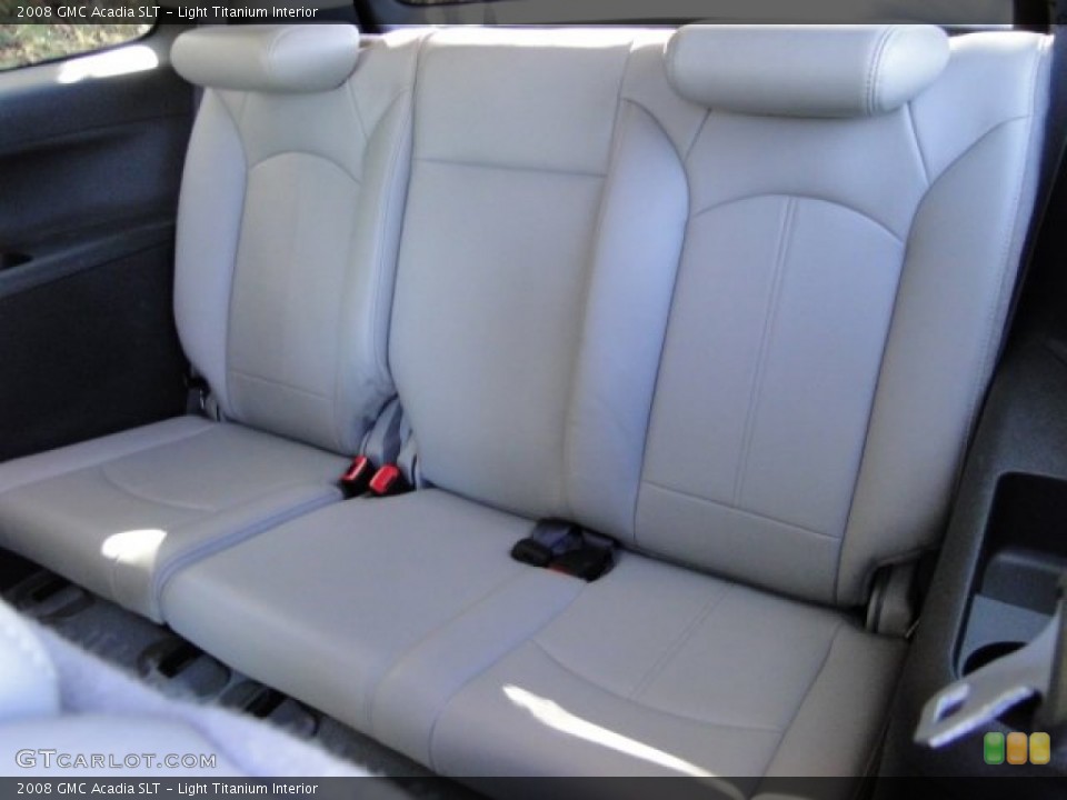 Light Titanium Interior Rear Seat for the 2008 GMC Acadia SLT #77756528
