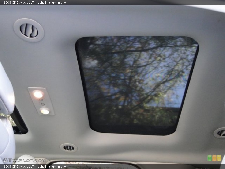Light Titanium Interior Sunroof for the 2008 GMC Acadia SLT #77756598