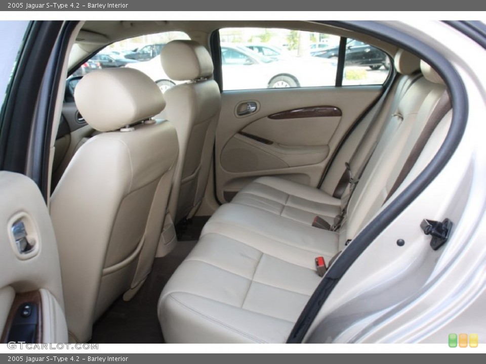 Barley Interior Rear Seat for the 2005 Jaguar S-Type 4.2 #77756617