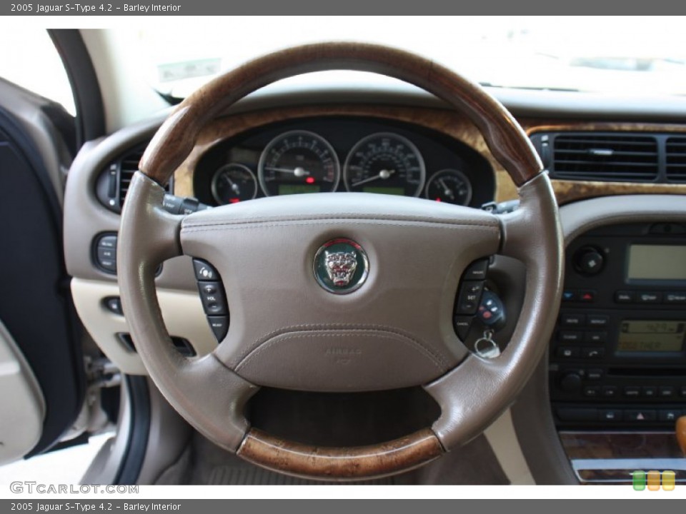 Barley Interior Steering Wheel for the 2005 Jaguar S-Type 4.2 #77756784