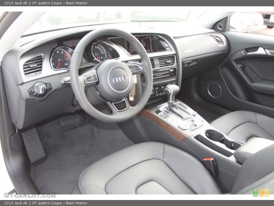 Black Interior Prime Interior for the 2013 Audi A5 2.0T quattro Coupe #77758164