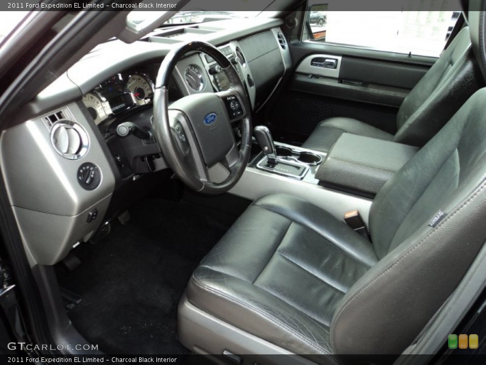Charcoal Black Interior Prime Interior for the 2011 Ford Expedition EL Limited #77758764