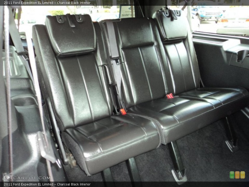 Charcoal Black Interior Rear Seat for the 2011 Ford Expedition EL Limited #77758836