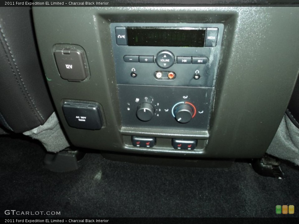 Charcoal Black Interior Controls for the 2011 Ford Expedition EL Limited #77758867