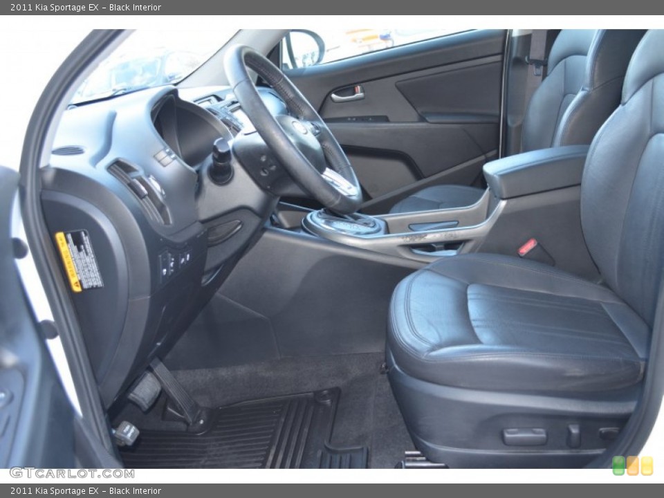 Black Interior Photo for the 2011 Kia Sportage EX #77759237