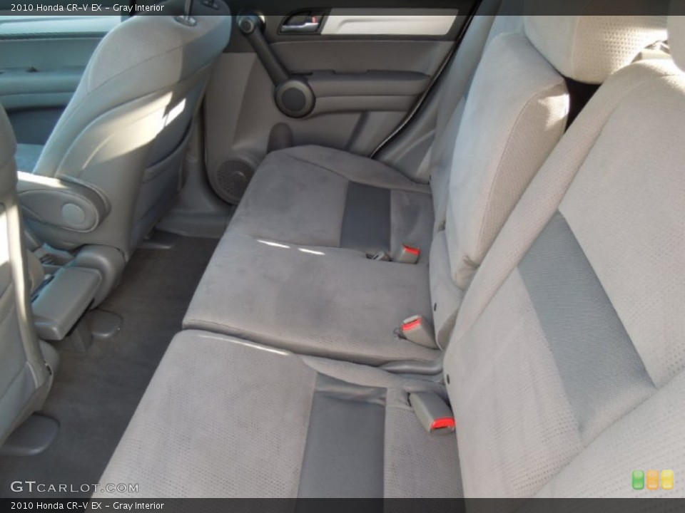 Gray Interior Rear Seat for the 2010 Honda CR-V EX #77760344