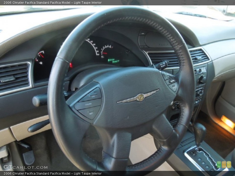 Light Taupe Interior Steering Wheel for the 2006 Chrysler Pacifica  #77760762