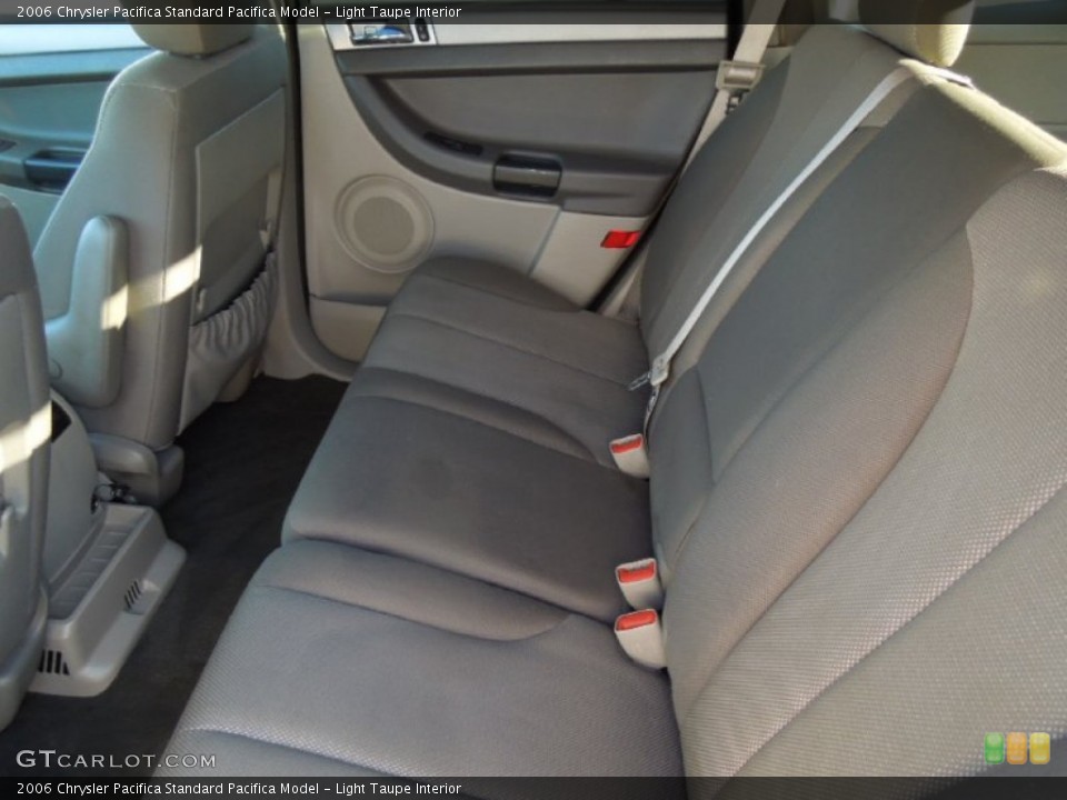 Light Taupe Interior Rear Seat for the 2006 Chrysler Pacifica  #77760785