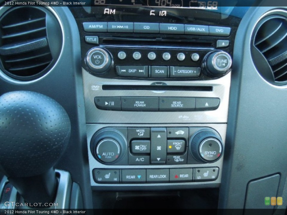 Black Interior Controls for the 2012 Honda Pilot Touring 4WD #77761116