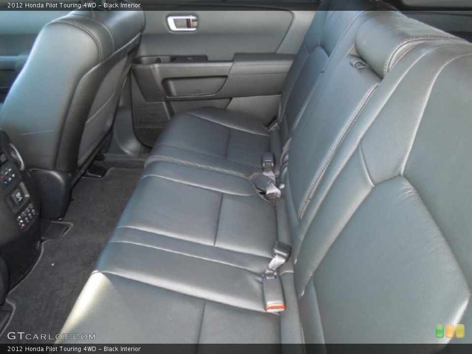 Black Interior Rear Seat for the 2012 Honda Pilot Touring 4WD #77761131