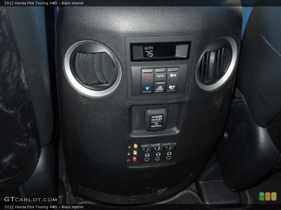 Black Interior Controls for the 2012 Honda Pilot Touring 4WD #77761137