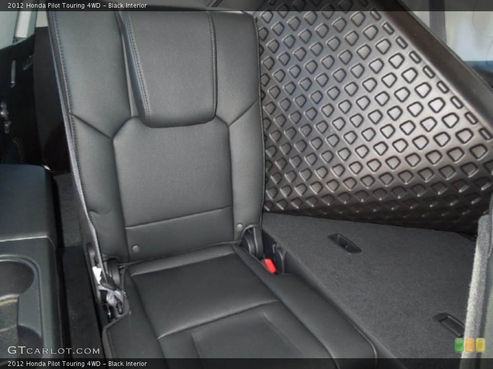 Black Interior Rear Seat for the 2012 Honda Pilot Touring 4WD #77761149