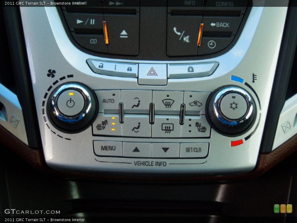 Brownstone Interior Controls for the 2011 GMC Terrain SLT #77762587