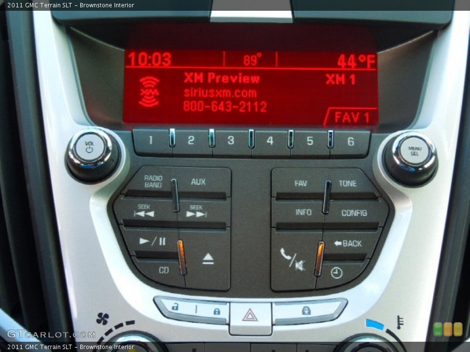 Brownstone Interior Controls for the 2011 GMC Terrain SLT #77762609