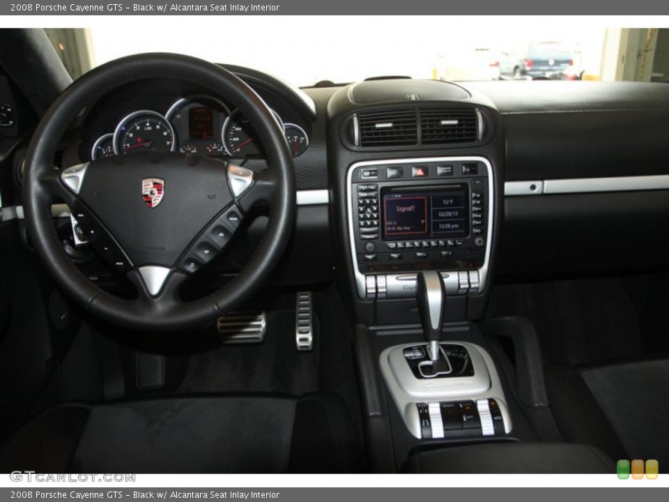 Black w/ Alcantara Seat Inlay Interior Dashboard for the 2008 Porsche Cayenne GTS #77763535