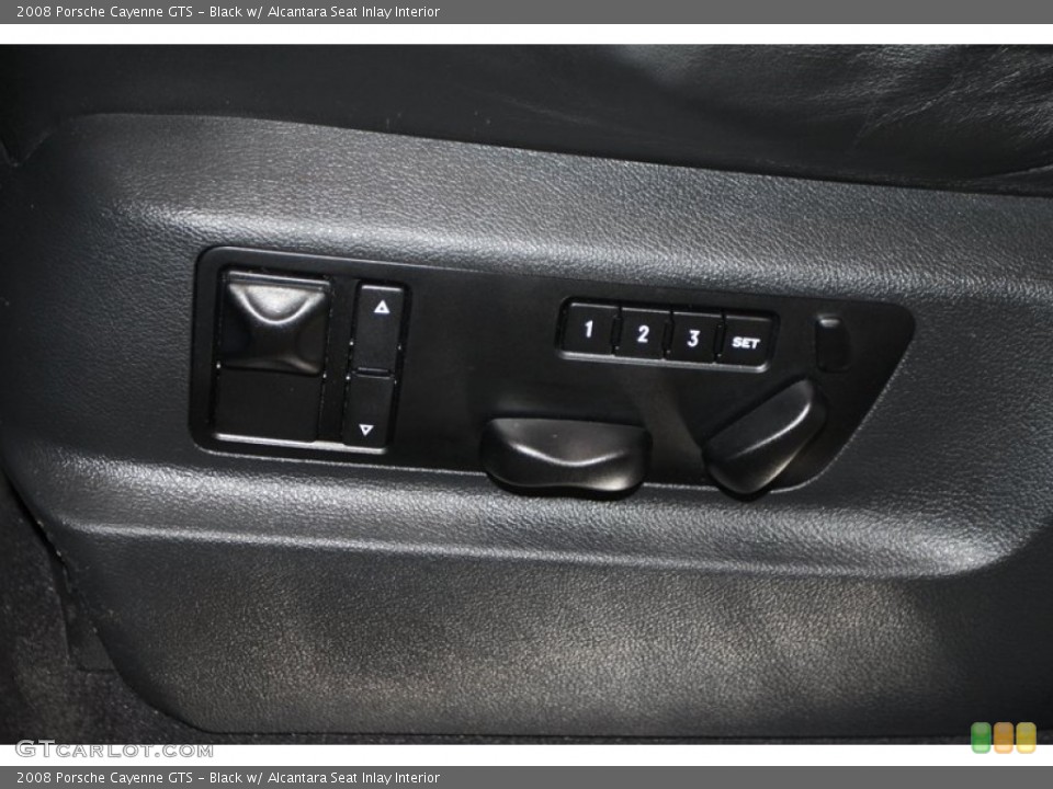 Black w/ Alcantara Seat Inlay Interior Controls for the 2008 Porsche Cayenne GTS #77763572